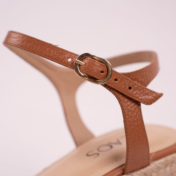 Plataforma Espadrilles Tejida Miel