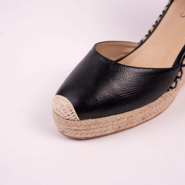 Plataforma Espadrilles Negros