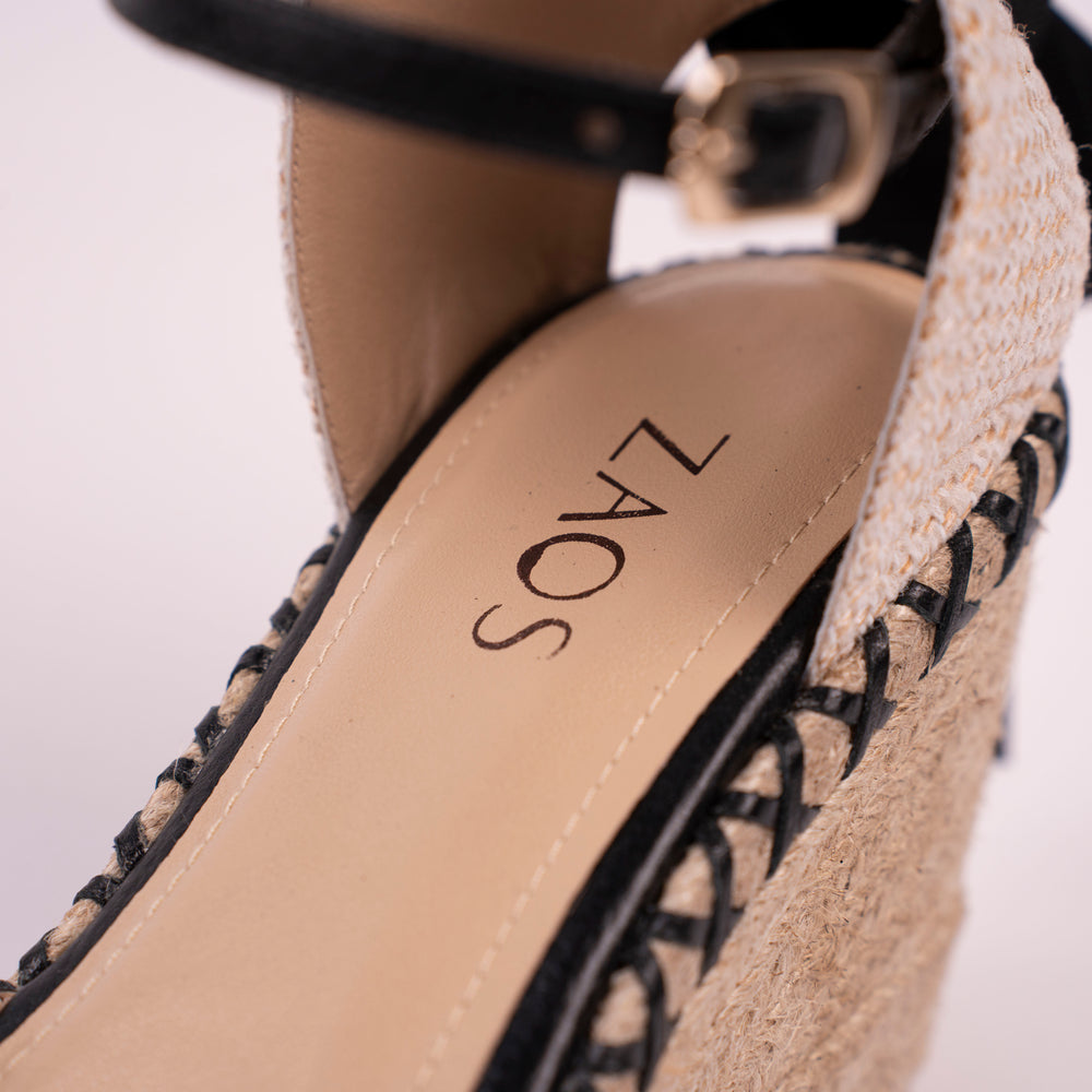 Plataforma Espadrilles Negros Negro, foto 3