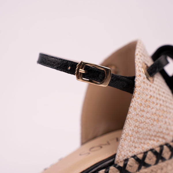 Plataforma Espadrilles Negros