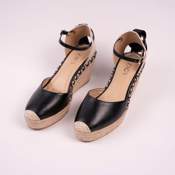 Plataforma Espadrilles Negros