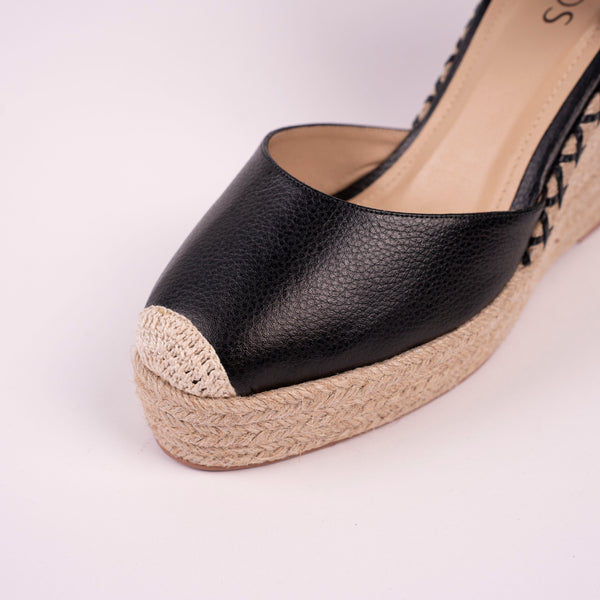 Plataforma Espadrilles Negros