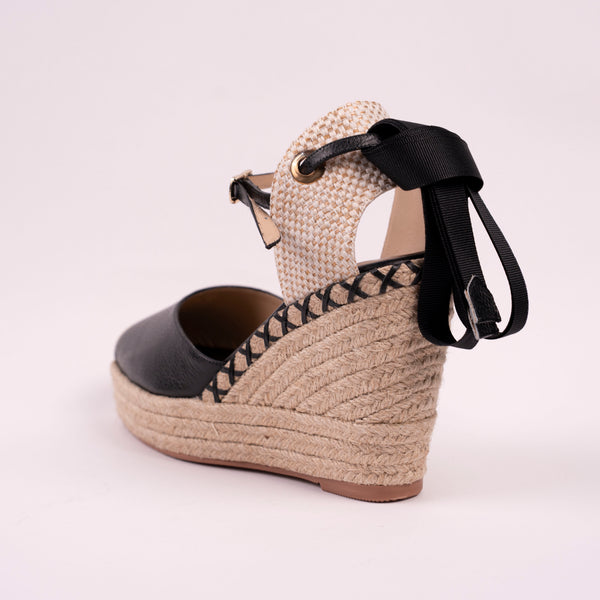 Plataforma Espadrilles Negros