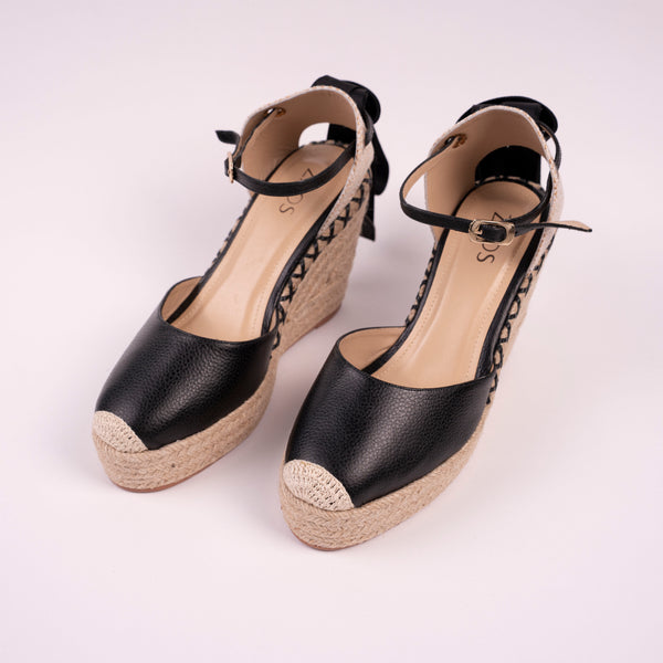 Plataforma Espadrilles Negros