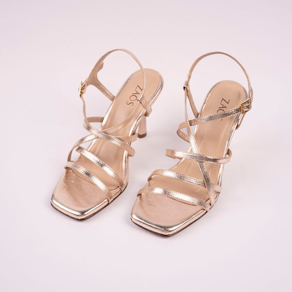 Tacones Kora Dorado