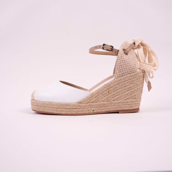 Plataforma Espadrilles Blanco
