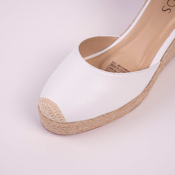 Plataforma Espadrilles Blanco