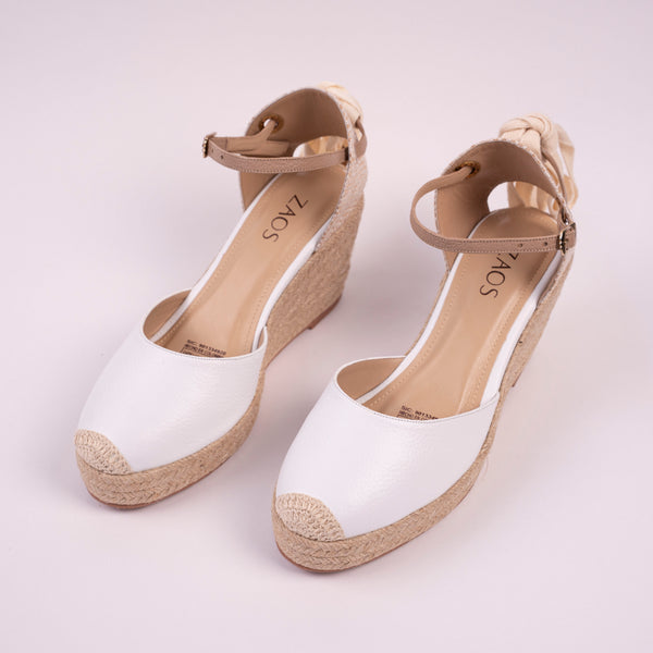 Plataforma Espadrilles Blanco