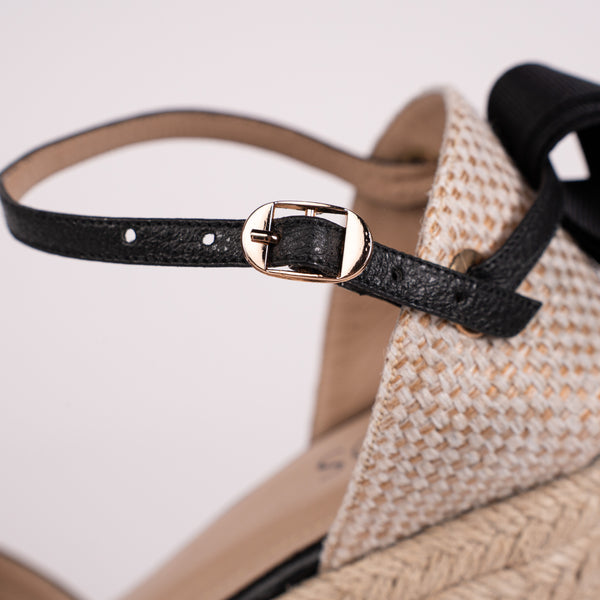 Plataforma Espadrilles Negros