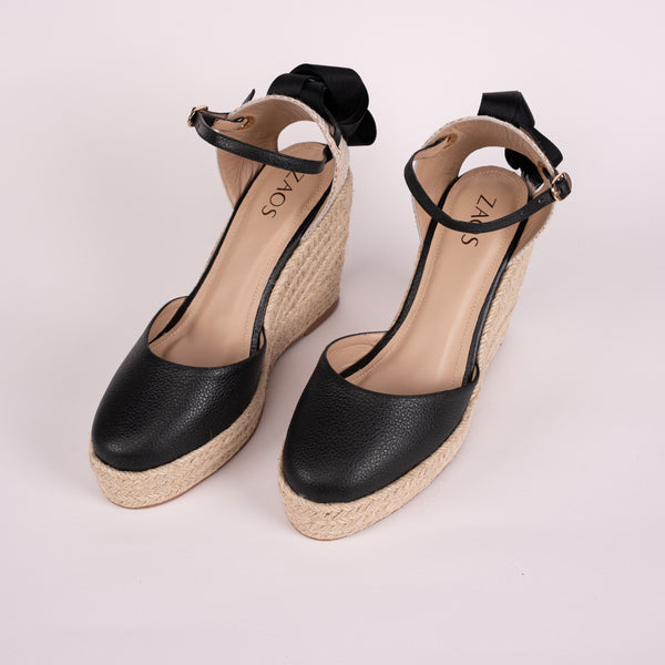 Plataforma Espadrilles Negros