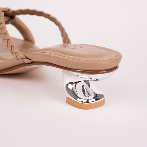 Tacones Vestir Taupe