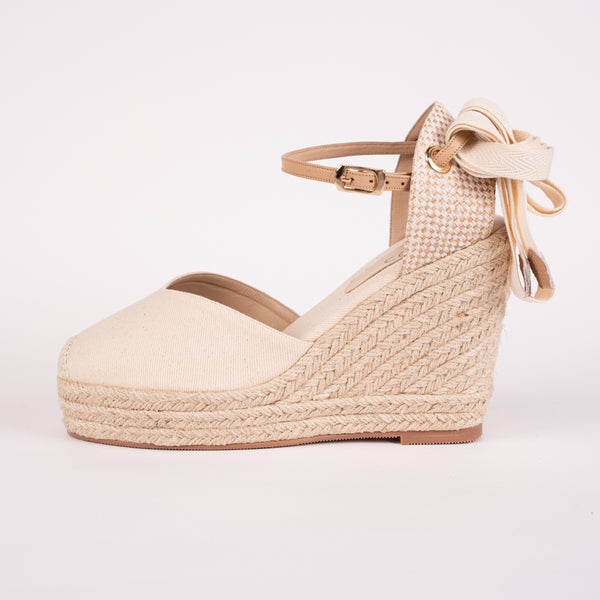 Plataforma Espadrilles Beige