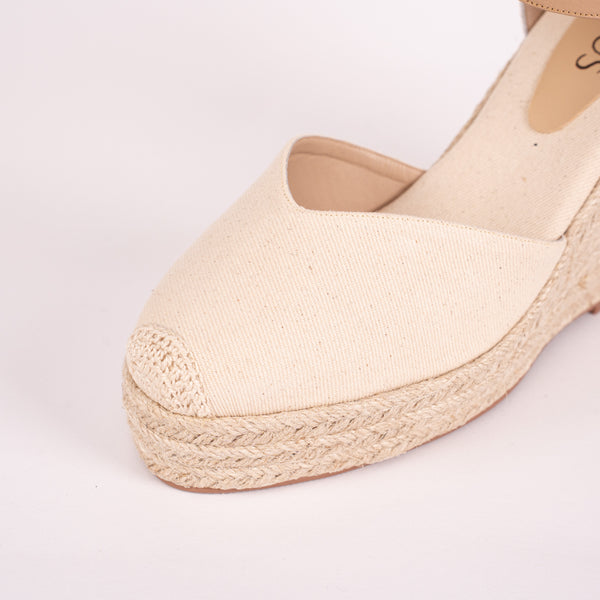 Plataforma Espadrilles Beige