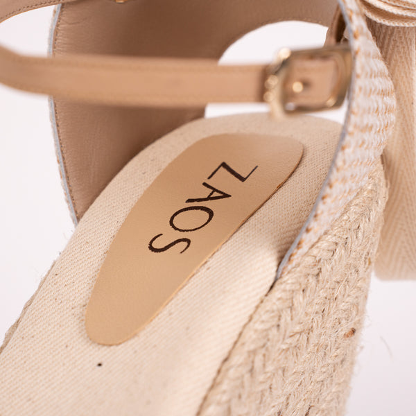 Plataforma Espadrilles Beige