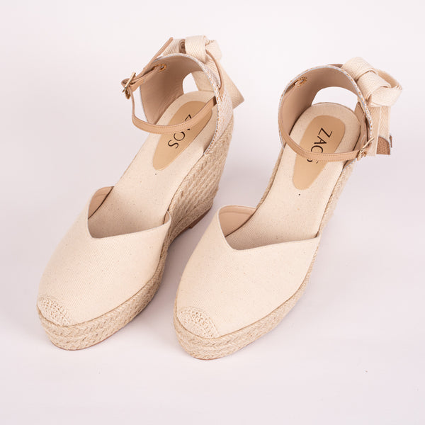 Plataforma Espadrilles Beige