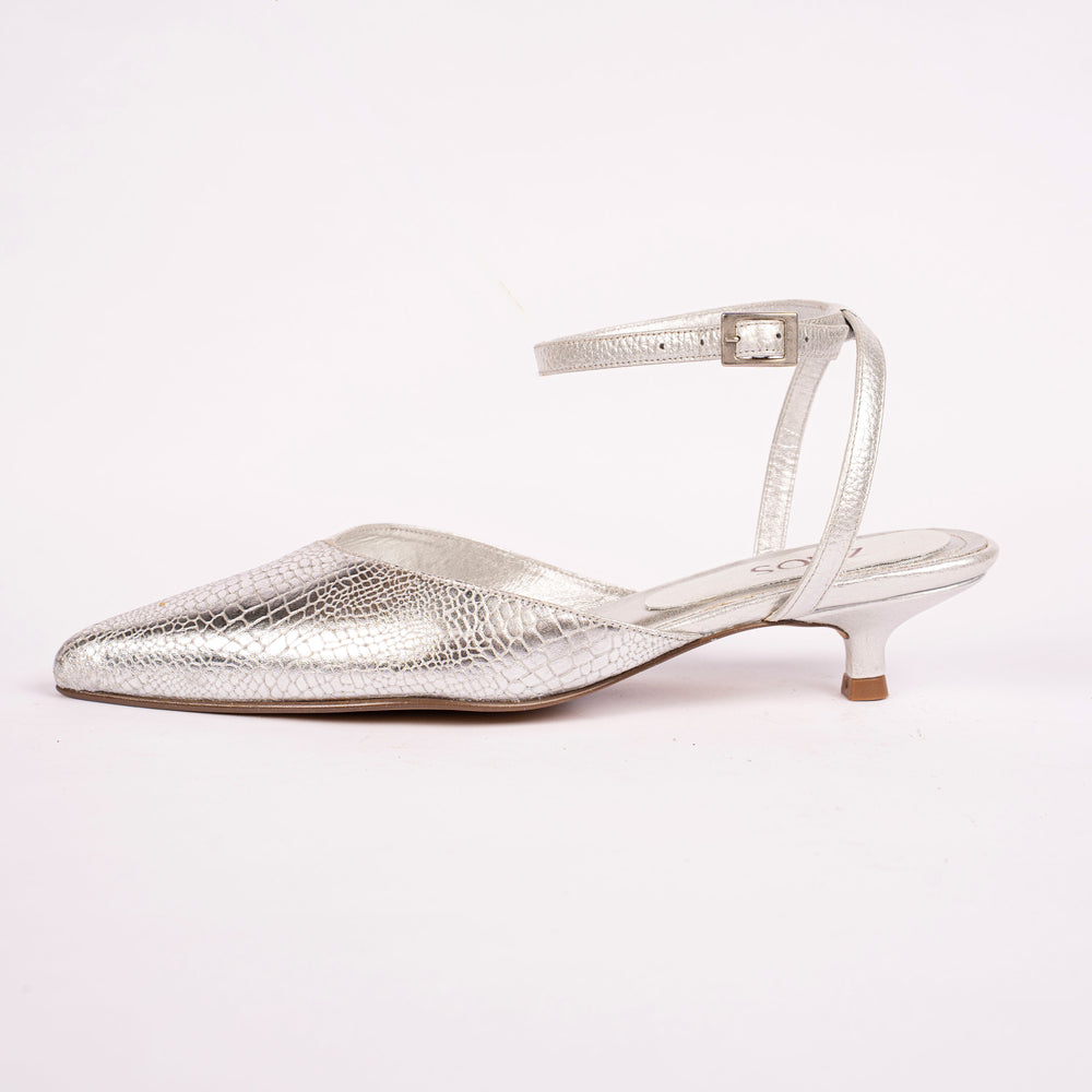 Tacones Stilettos Plateado Plateado, foto 1