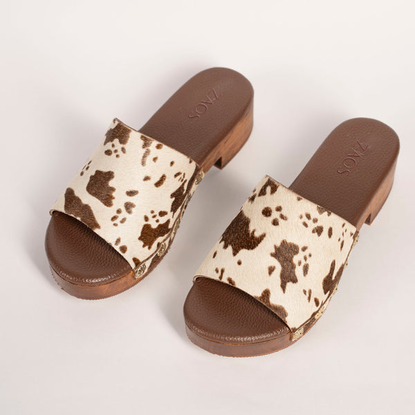 Tacones Plataforma Vaca Mustang