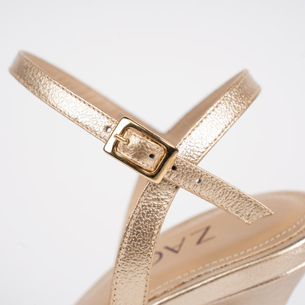 Tacones Lia Oro