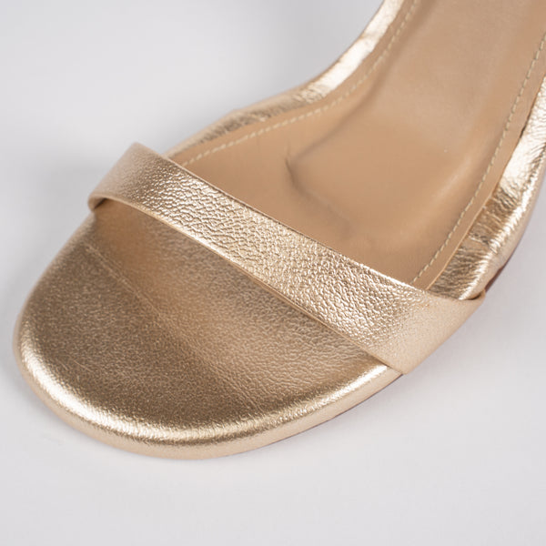Tacones Lia Oro