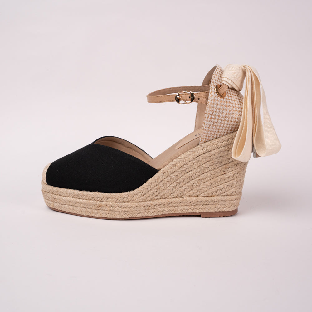 Plataforma Espadrilles Negros Negro, foto 1