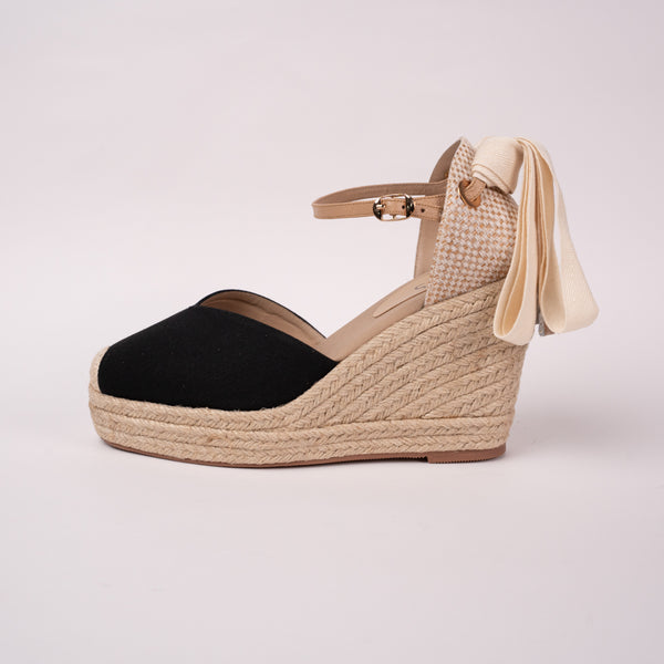 Plataforma Espadrilles Negros