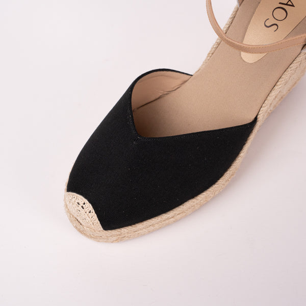Plataforma Espadrilles Negros