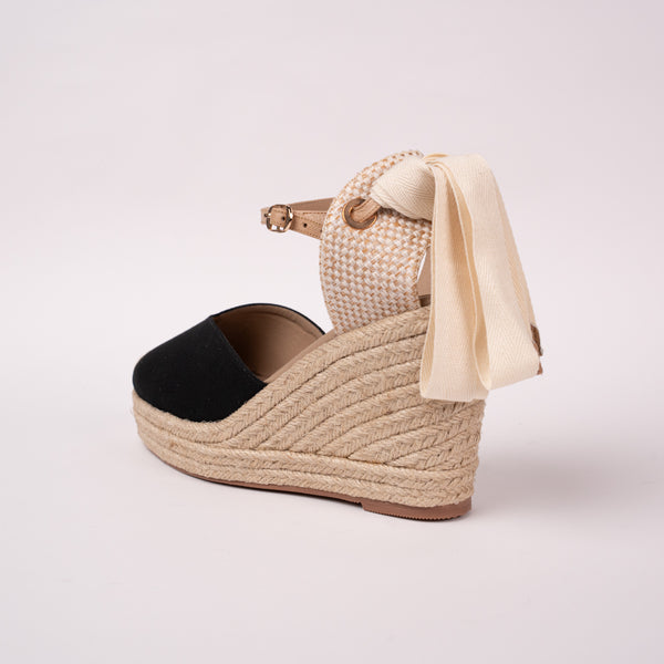 Plataforma Espadrilles Negros