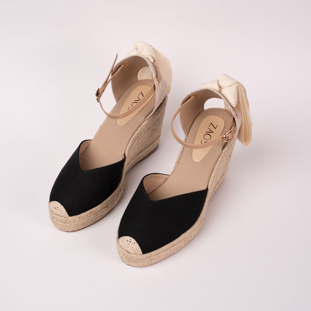 Plataforma Espadrilles Negros Negro, foto 5