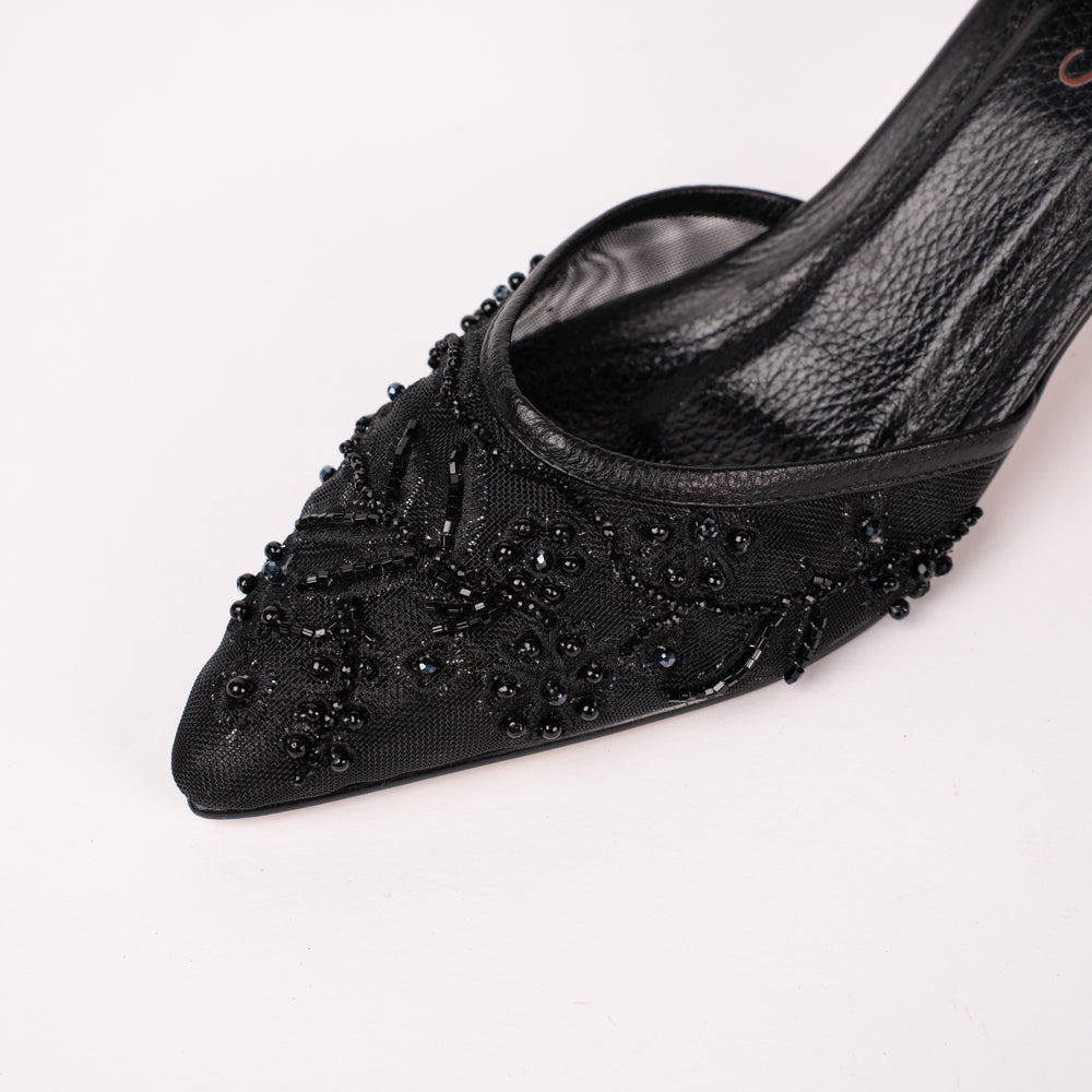 Tacones Amelia Maya Negro Negro, foto 2