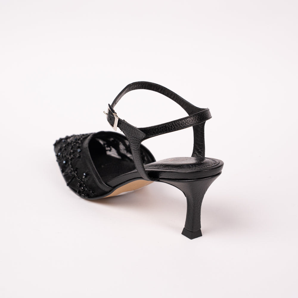 Tacones Amelia Maya Negro Negro, foto 4