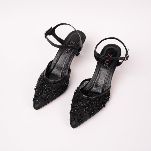 Tacones Amelia Maya Negro