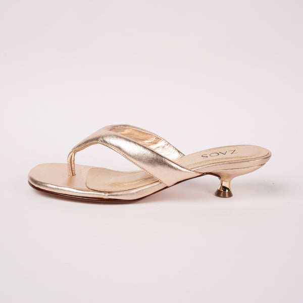 Tacones Oro Folia