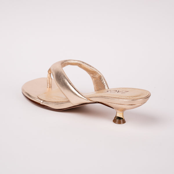 Tacones Oro Folia