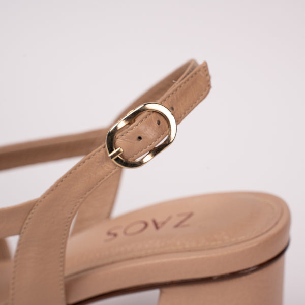 Tacones Camel Taupe