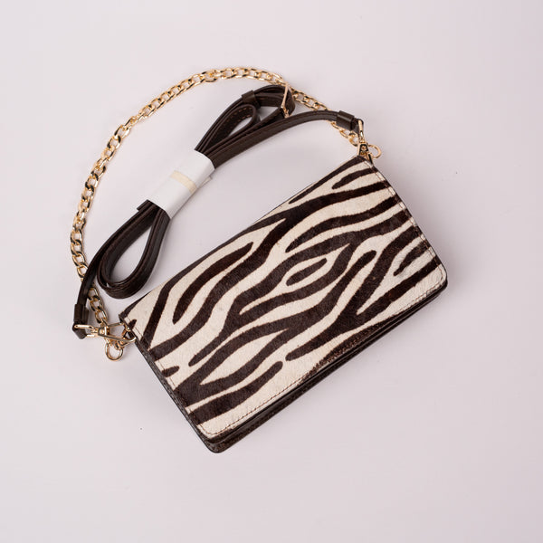 Bolso Sobre Cuero Café