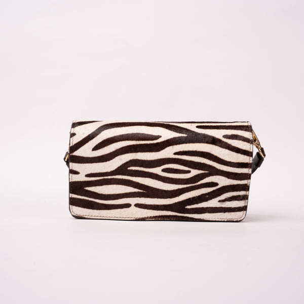Bolso Sobre Cuero Café