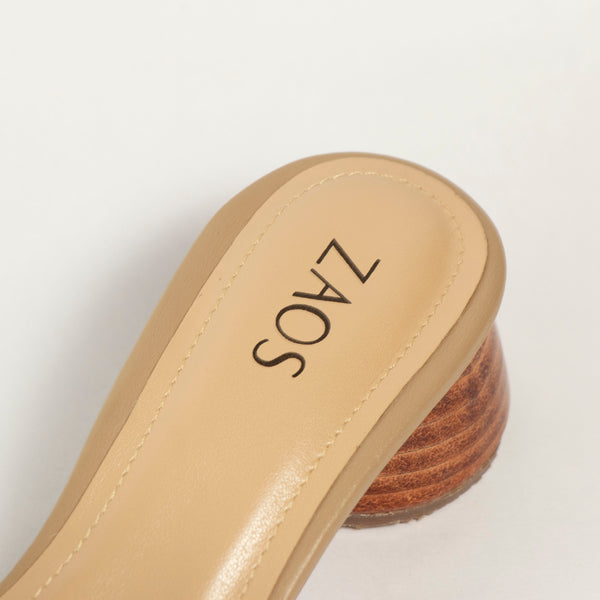 Tacones Aura Almendra