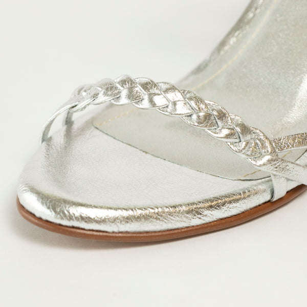 Tacones Lia Plata