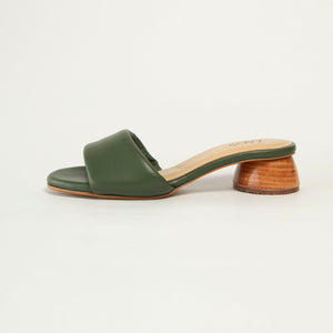 Tacones Aura Verde Oliva