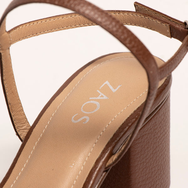 Tacones Adhara Marron