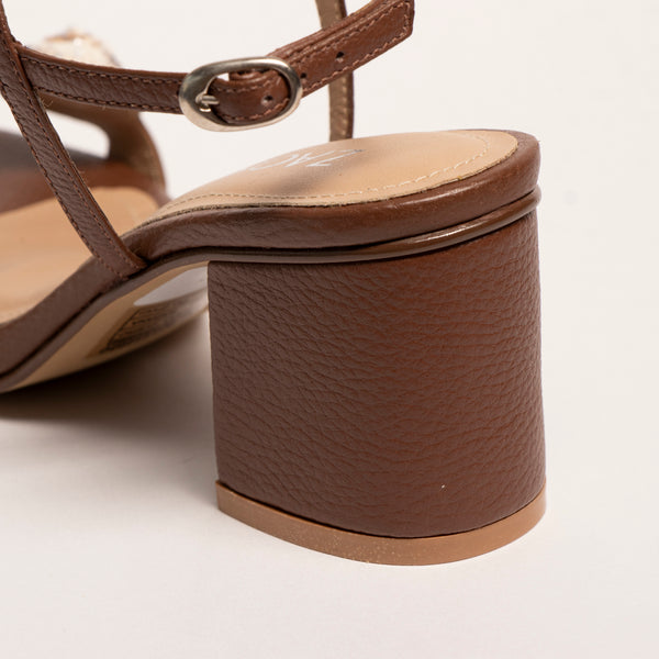 Tacones Adhara Marron