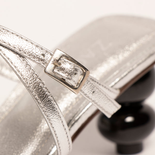 Tacones Olivia Plata