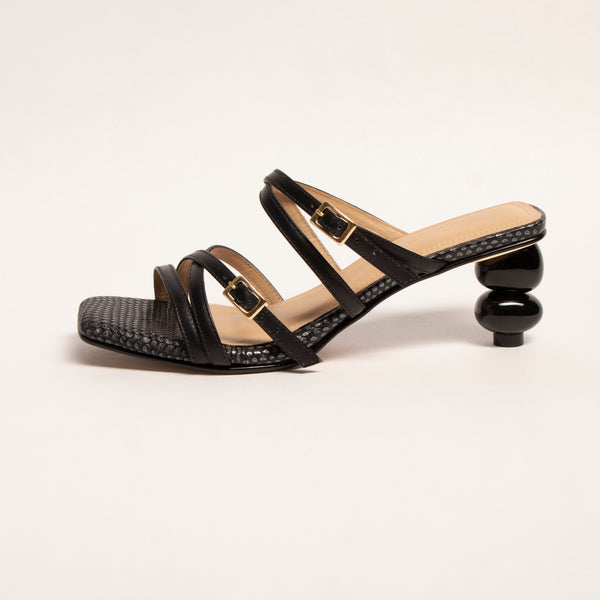 Tacones Olivia Negro