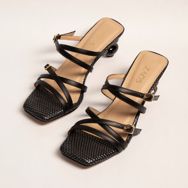 Tacones Olivia Negro