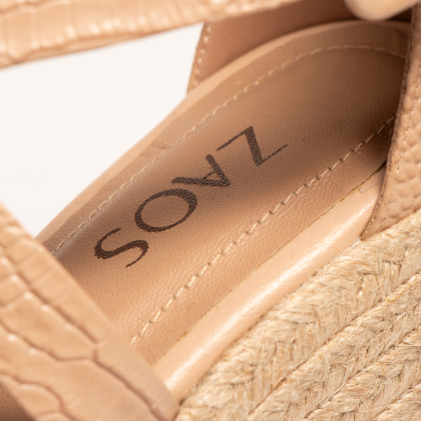 Plataforma Salma Charol Nude