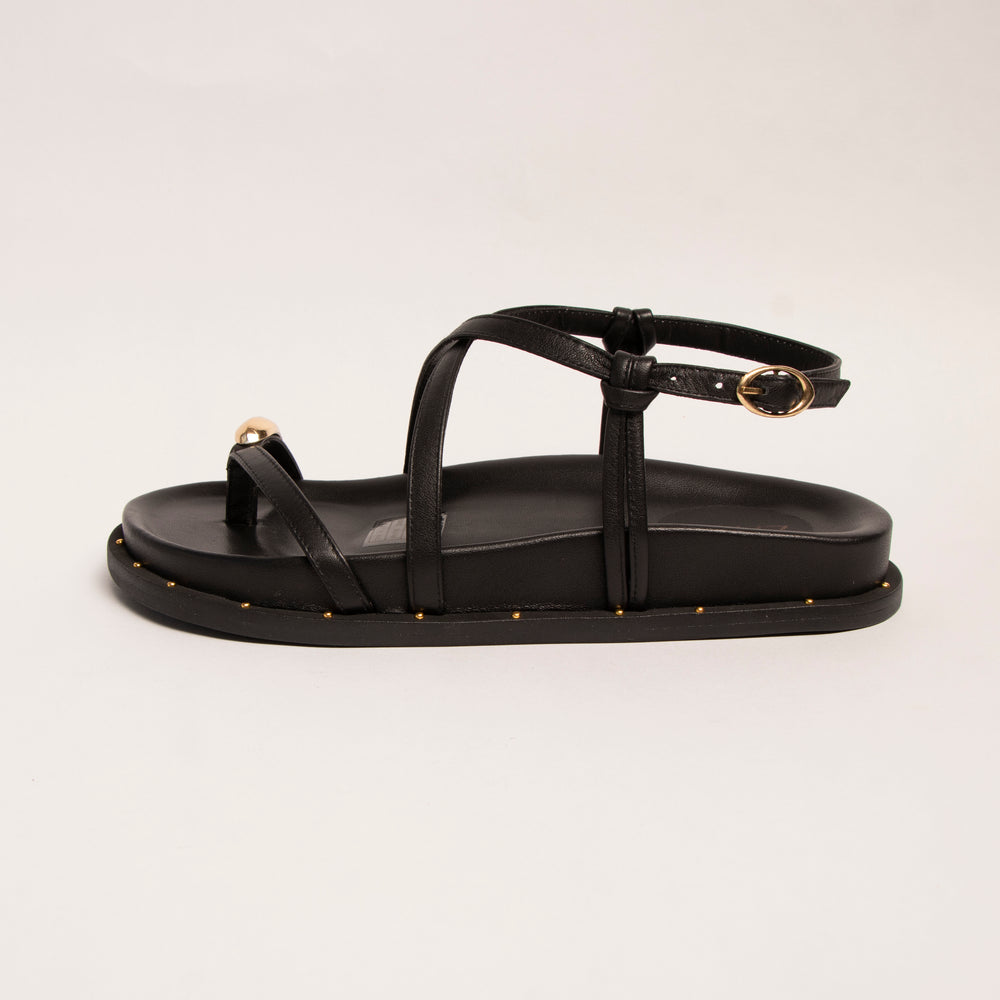 Sal Sandalia Canoa Kin Negro Negro, foto 1
