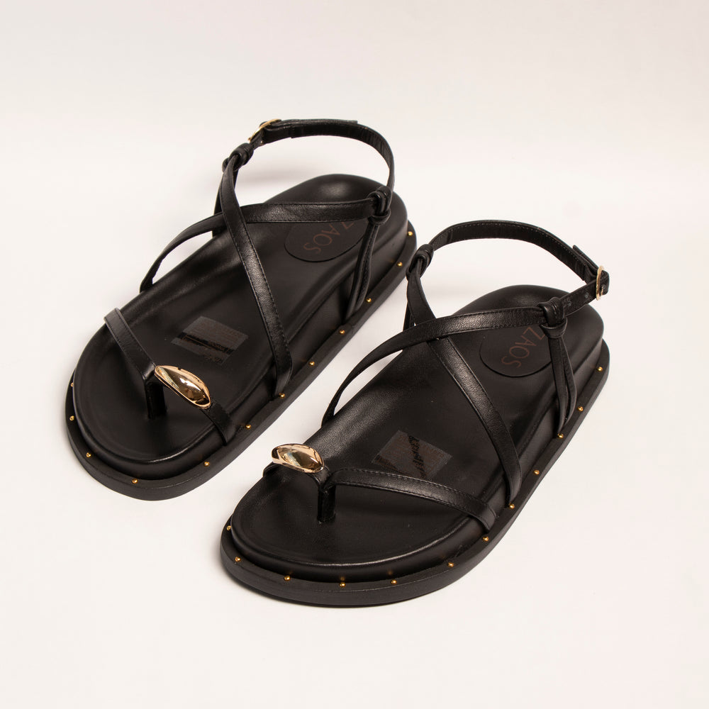 Sal Sandalia Canoa Kin Negro Negro, foto 5