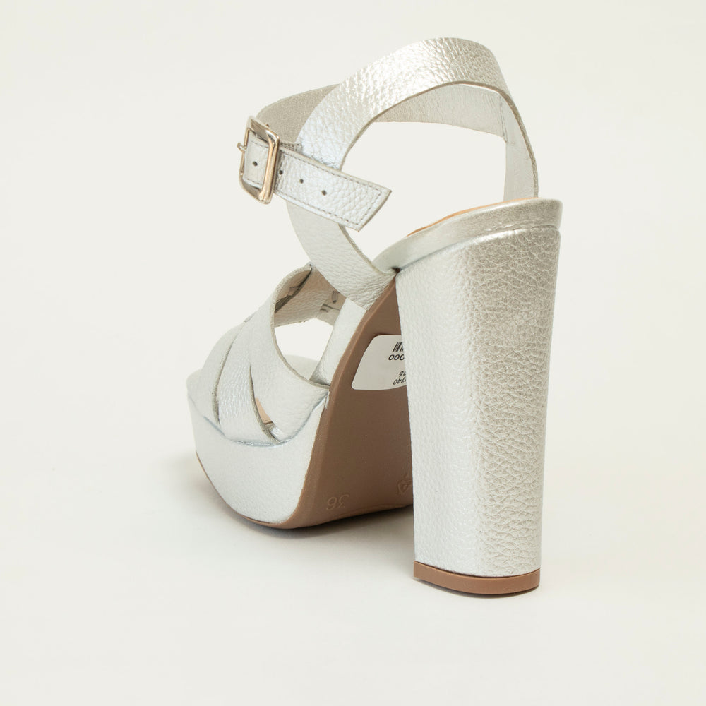 Tacones Taliana Plata Plata, foto 4