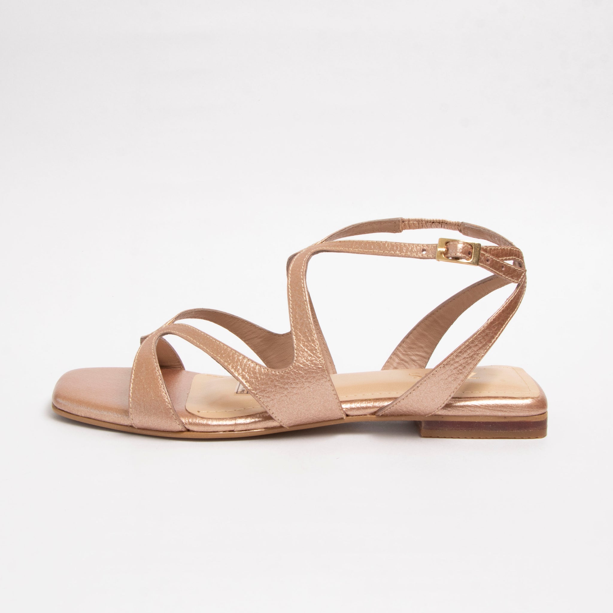 Sandalia Lela Oro Rosa