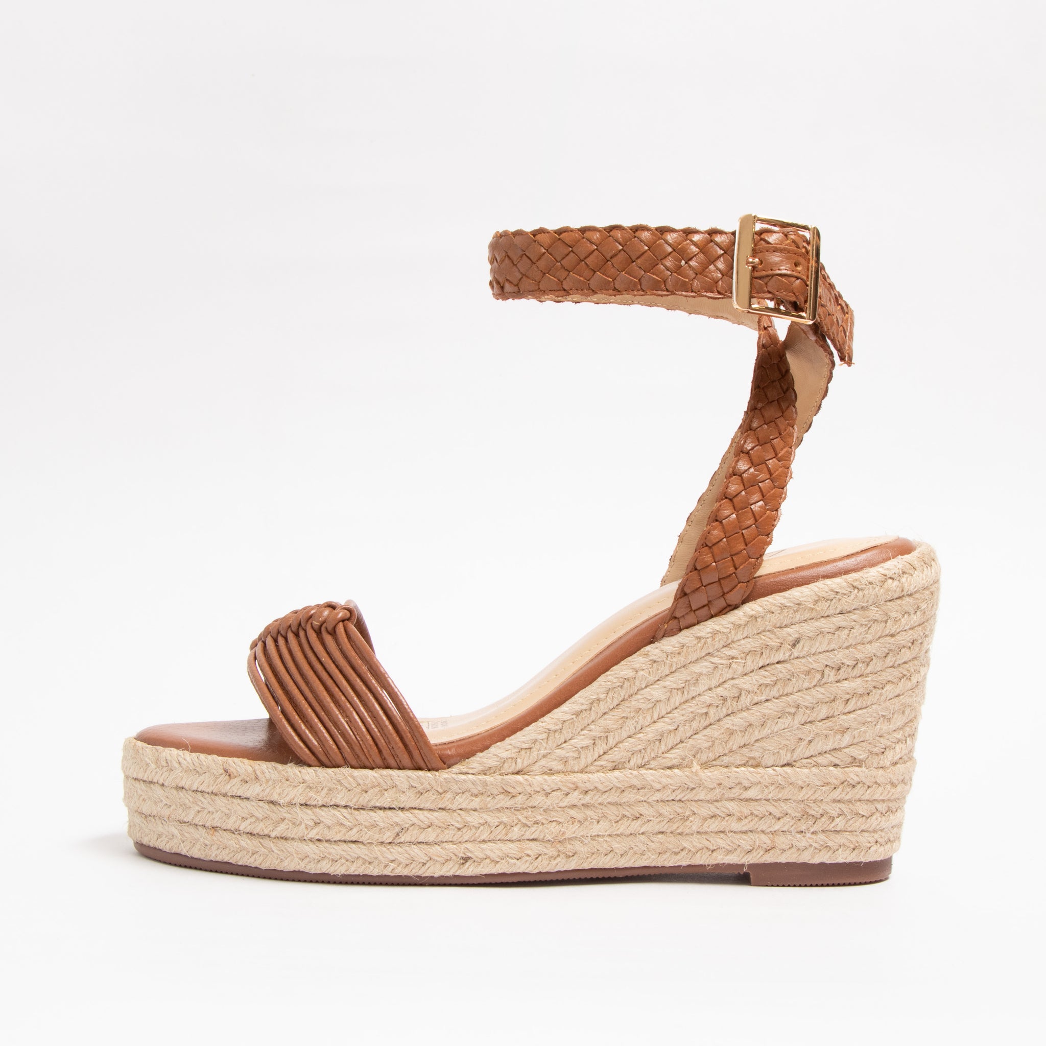 Plataforma Alaia Trenzado Miel